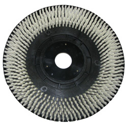 20\" Disc Aqua Stop Brush - Medium-Heavy, PP.8, White Minuteman International PB7951-04