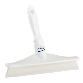 Ultra Hygienic Table Squeegee w/ Mini Handle, 9.6\", White Remco Products 71255