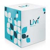 Livi Select Facial Tissue, 2-ply, Cube Box, 90ct - 36/CS