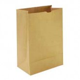 Bag Paper Kraft (57lb, 17x12x6.5") 1/6Bbl