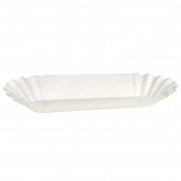 Hoffmaster Fluted Paper Hot Dog Trays, 500ct (6/CS)