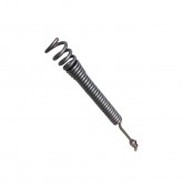 2" Round Wire Coiled Corkscrew w/ "B" Nut