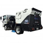 Schwarze SuperVac Gale Force Sweeper